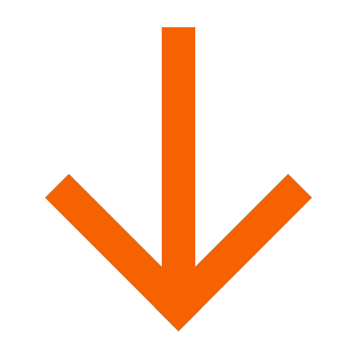 icone-de-fleche-vers-le-bas-orange